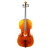 手工芸芸のチェロMC-07大人の子供の试验レベルのバイオリンの黒木の部品は品质を指して注文しています。