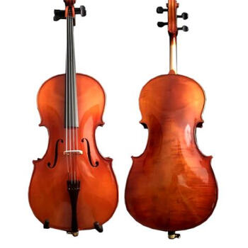 
                                                                                纯实木手工大提琴儿童初学练习考级音质标准老师推荐全套 1/8枣红                